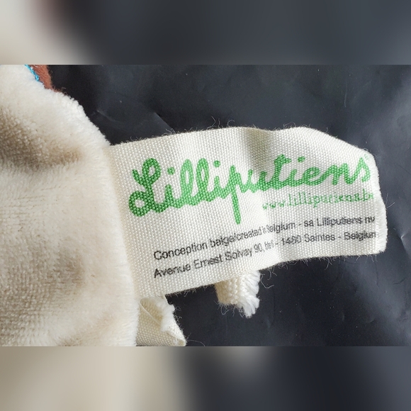 Lilliputiens Clara Panda Bear Cuddle Puppet Baby Security Blanket Lovey - EUC - Picture 4 of 8